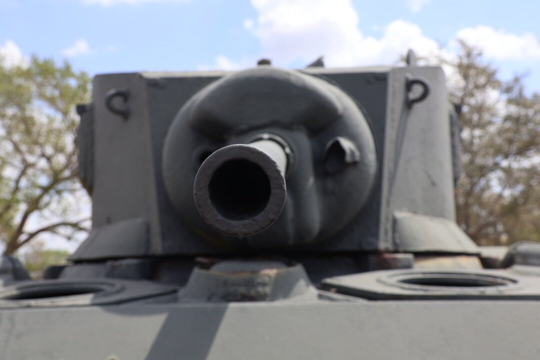 Down the Barrel — Armor Display